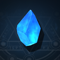 The Ice Shard Material from Wizard Alchemy Roblox Experience
