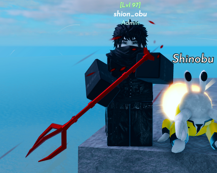 Blood Tideclaw Tool from Shell Roblox Experience