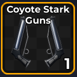 Coyote Stark Guns from Pirate Piece Roblox Experience
