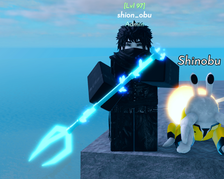 Crystal Tideclaw Tool from Shell Roblox Experience