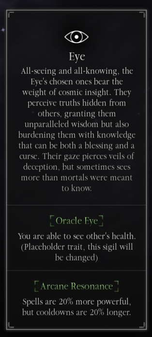 Eye Sigil from Apocrypha Roblox Experience