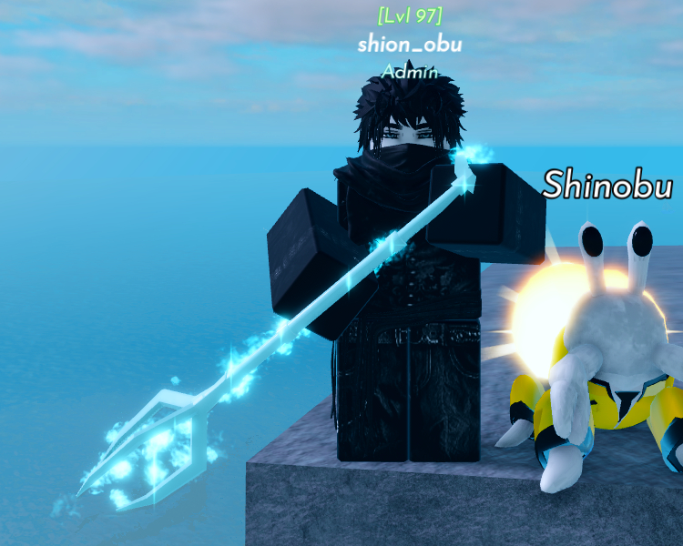 Frosted Tideclaw Tool from Shell Roblox Experience