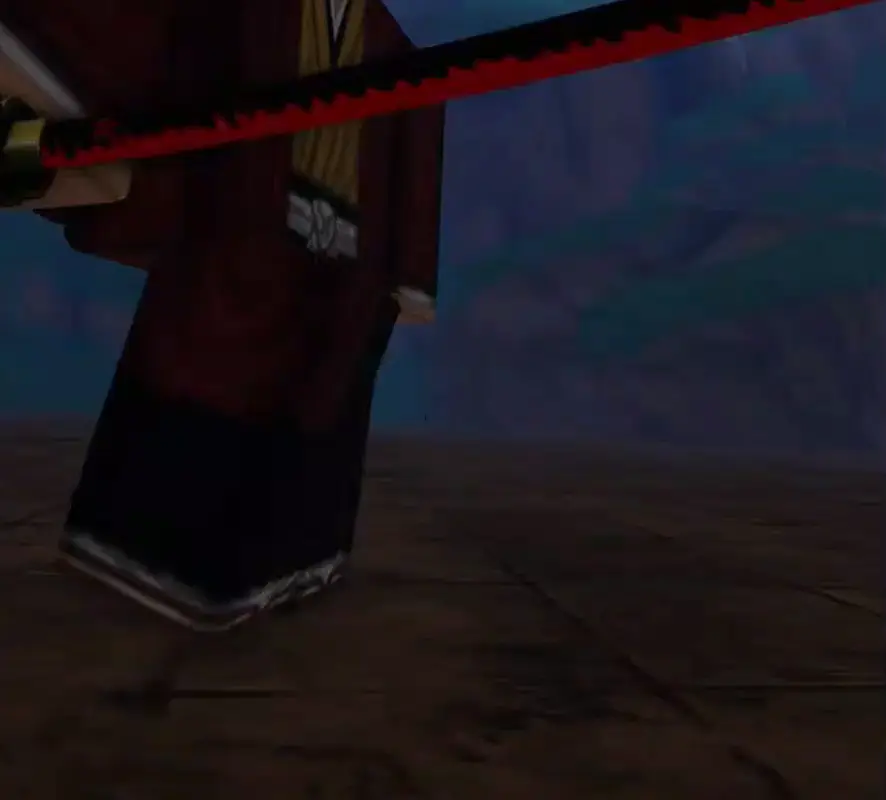 Player performing Sun God's V skill in sailor piece