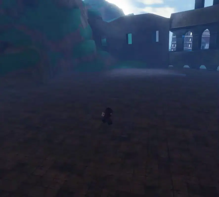 Player performing Sun God's Z skill in sailor piece