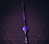 The Demon Trident Wand in Wizard Alchemy Roblox Experience