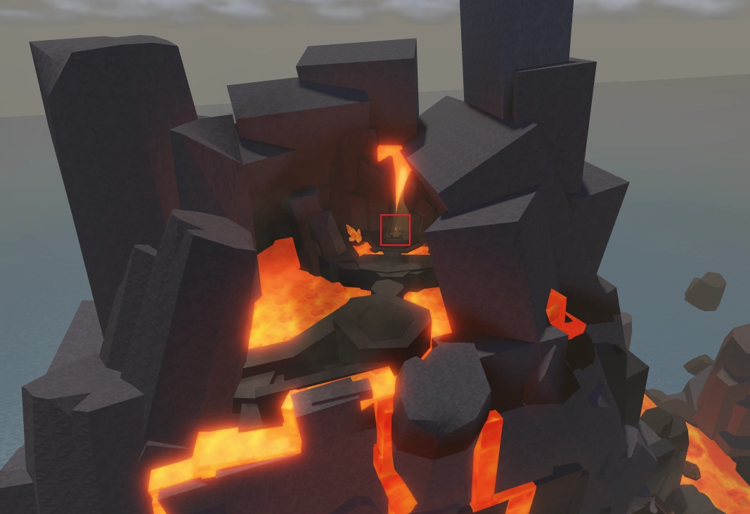 The Ember Wand Location in Anime Limitless Roblox Experience Sea of Oblivion Region
