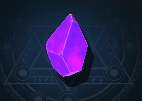 The Dark Shard Material from Wizard Alchemy Roblox Experience