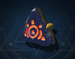 The Flame Crest Material from Wizard Alchemy Roblox Experience