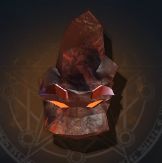 The Lava Behemoth Remains Material from Wizard Alchemy Roblox Experience