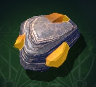 The Sulphur Lumps Material from Wizard Alchemy Roblox Experience