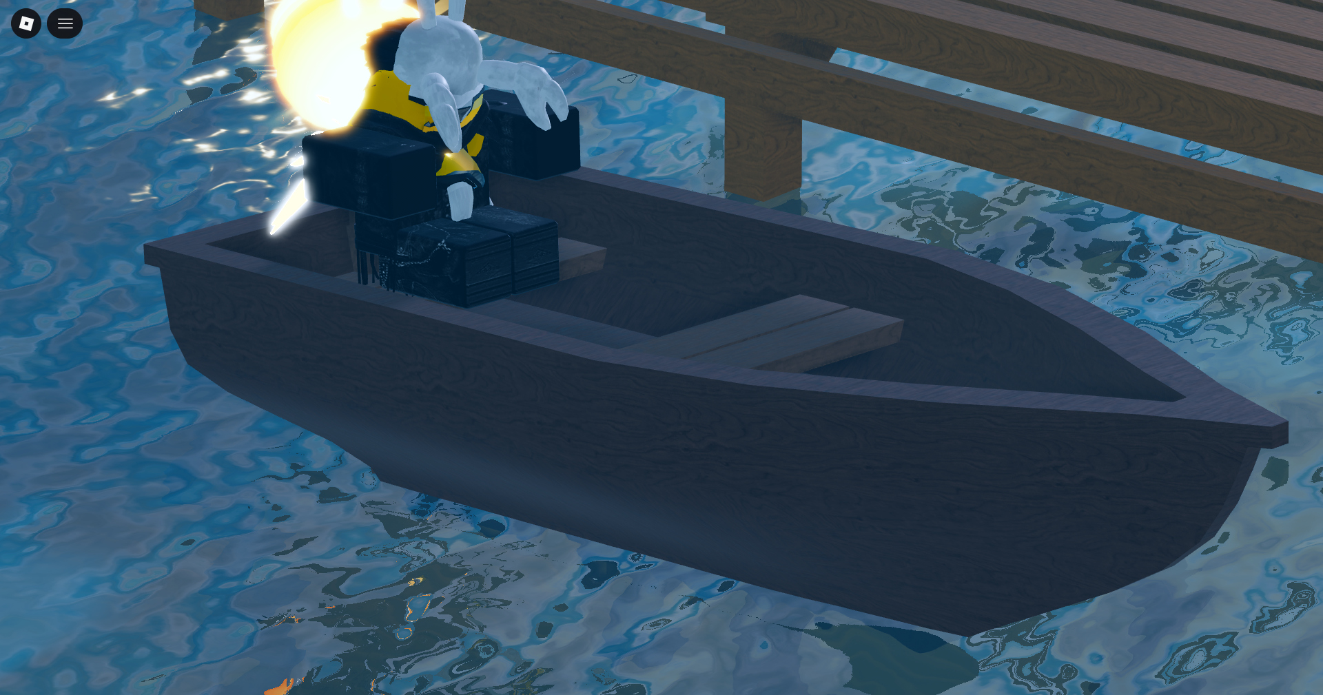 Wooden Boat from Shells Roblox Experience