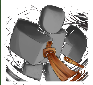 Wooden Katana Weapon from Clover Origins Roblox Experience