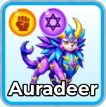 Auradeer Monster in Blox Monsters Roblox experience