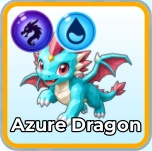 Azure dragon monster in blox monsters roblox experience