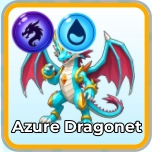 Azure dragonet monster in blox monsters roblox experience