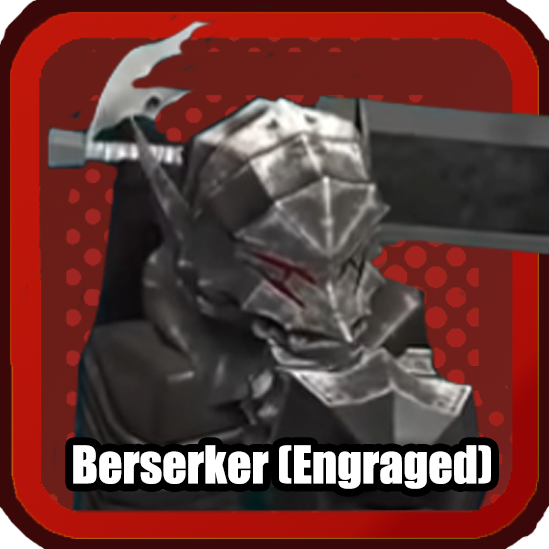 Berserker (Enraged) Secret UNit in ANime Squadron Wiki on Roblox based on GUts from Berserk
