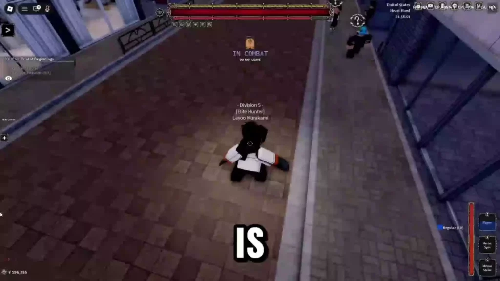 Player performing chainsaw hybrid X skill in Devil Hunter
