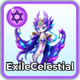 ExileCelestial monster in Blox Monsters roblox experience