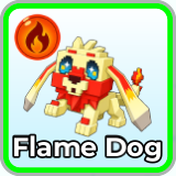 Flame Dog Monster in Blox Monsters on Roblox Wiki