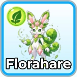 Florahare monster in Blox Monsters roblox experience