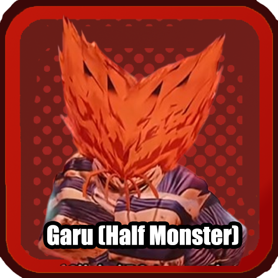 Garu Half Monster Secret Unit in Anime Squadron Wiki on Roblox based on Garou from One Punch Man