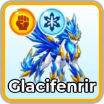 Glacifenrir Monster in Blox Monsters Roblox experience