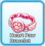Heart Paw Bracelet gear in Blox Monsters roblox experience