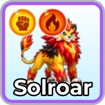 Solroar Monster in Blox Monsters Roblox experience