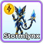 Stormlynx Monster in Blox Monsters Roblox experience