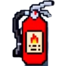 The Fire Extinguisher Item in Animal Hospital Roblox Experience