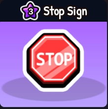 The Stop Sign Hat in Battle Pet Roblox Experience