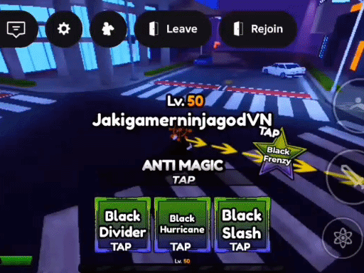 Black Divider Ability from Anime Apocalypse Roblox Experience