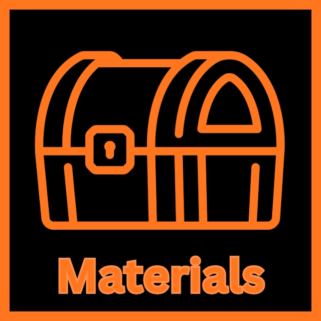 Materials in Broken Blade Roblox Experience