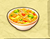 Chow Mein Recipe from Craft a Menu Roblox Experience
