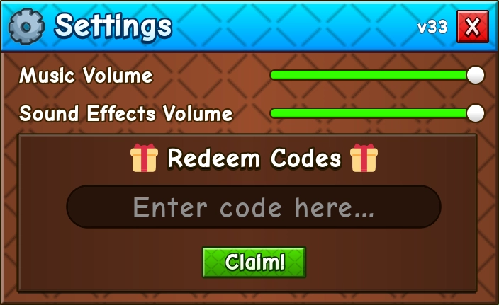 Code Menu from Grow a Garden 2 Roblox Experience