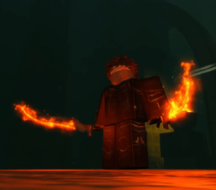 Flamestruck Enchantment from Apocrypha Roblox Experience