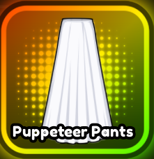 Puppeteer Pants Equipment from Anime Squadron Roblox Experience