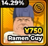 Ramen Guy Unit from Anime Expeditions Roblox Experience