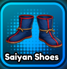 Saiyan Shoes Equipment from Anime Squadron Roblox Experience