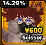 Scissor Unit from Anime Expeditions Roblox Experience