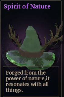 Spirit of Nature Hat from Wizard Alchemy Roblox Experience