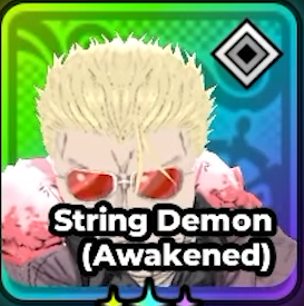 String Demon Unit from Anime Expeditions Roblox Experience