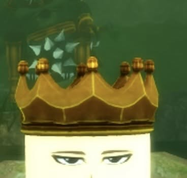 The King's Crown Head Equipment from VV:ULTIMATUM Roblox Experience