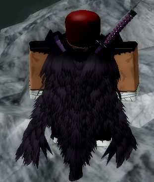 Wraith Cape Body Equipment from VV:ULTIMATUM Roblox Experience