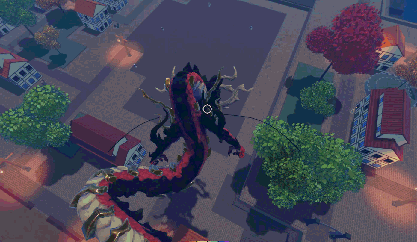 Player performing Dragon Fruitz F move in dragon form in Haze Piece