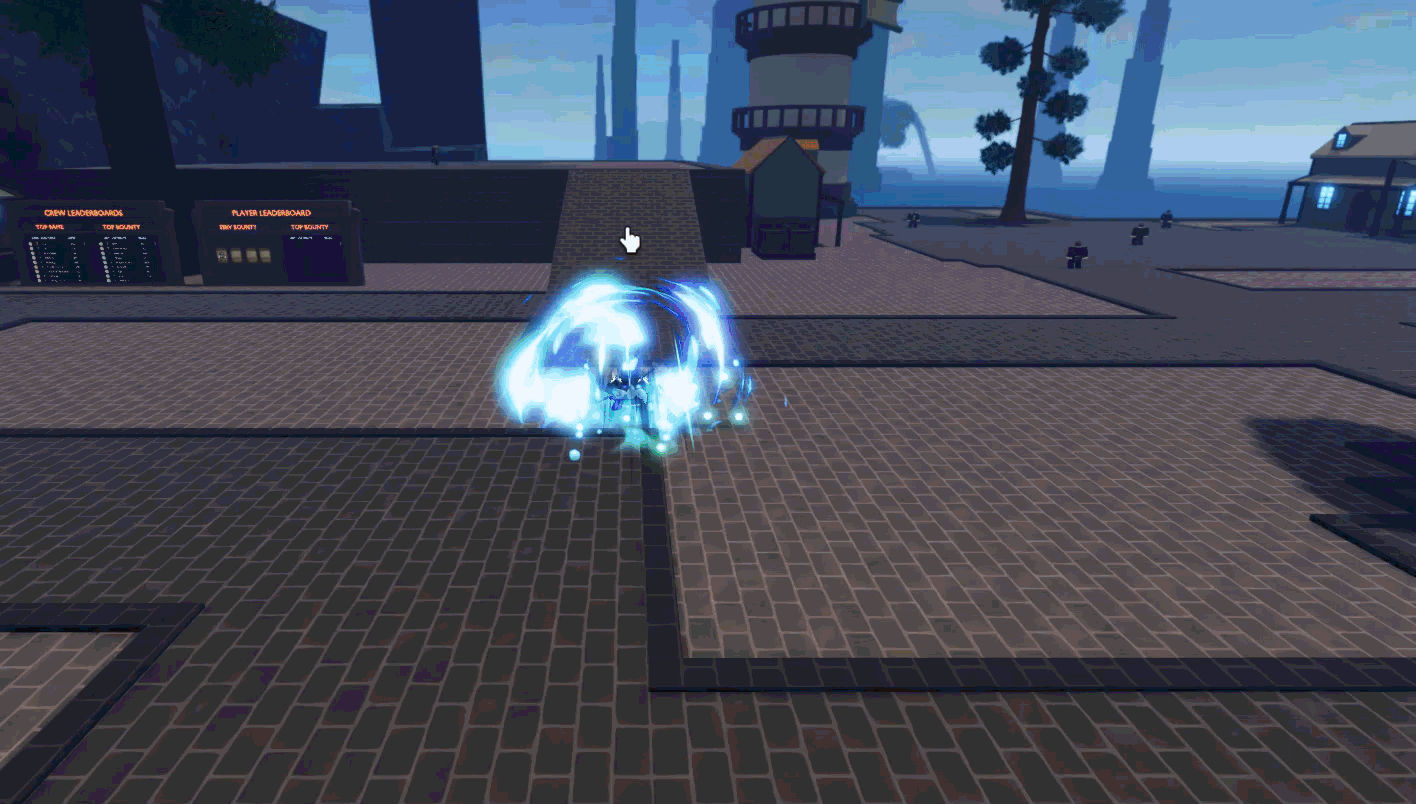 player performing Okuchi Fruit's F skill in Haze Seas