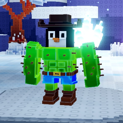 Penguinelli Cactussini brainrot in catcha brainrot roblox experience