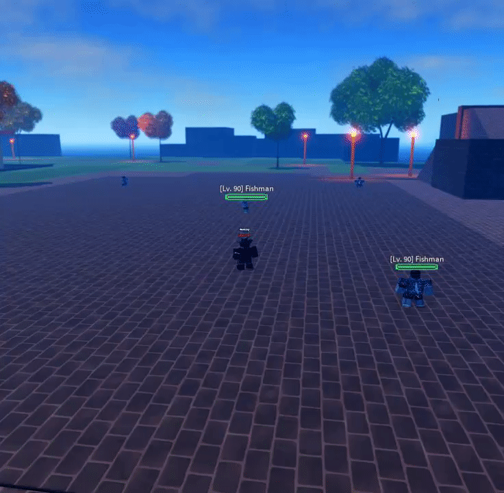 Player performing Shadow Fruit's Z move in haze seas