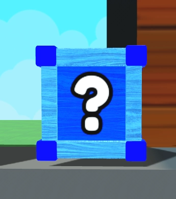 Blue Crate from Craft a Menu Roblox Experience