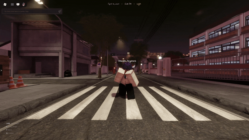 Boxing Heavy Attack Fighting Style from Gakuran Roblox Experience